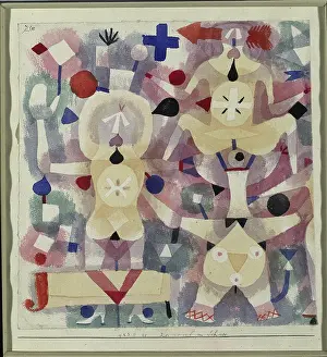 Paul Prints: Carnival in the Snow, 1923. Paul Klee (German)