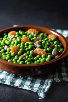Objekt Prints: Carrot, peas, pea carrot vegetables