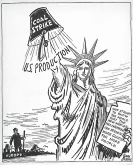 Cartoon - Dimout. John Collins (1917-2007)