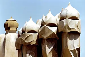 Barcelona Prints: Casa Mila (La Pedrera) Barcelona Spain
