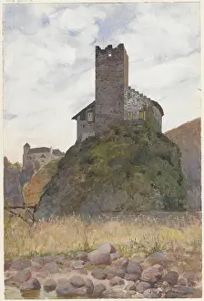 Pejzaze Prints: The Castel Novale castle knew and the Castel Runcolo castle in Bolzano; AGTHE