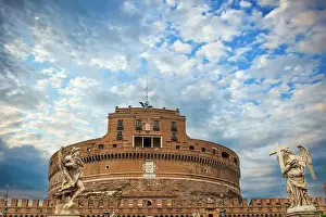 Angel Prints: Castel San Angelo in Rome, Italy The castle of saint Angelo in Rome Rome Italy *** Engelsburg in Rom