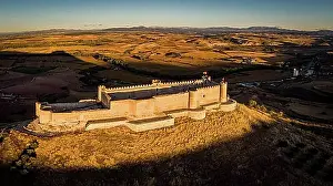 Fortifications Prints: Castillo del Cid, Jadraque, Guadalajara province, Spain, Europe
