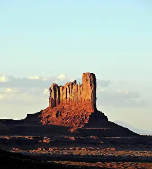 Mountain Chain Prints: Castle Butte, Stagecoach, Bear and Rabbit