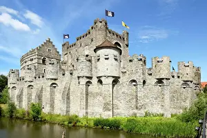 Flanders Prints: Castle Gravensteen (Castle of the Counts)