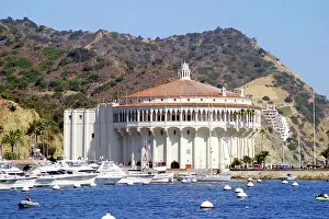 Marina Prints: Catalina Island, Avalon, California, USA