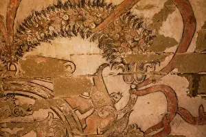 National Landmark Prints: Detail of ceiling frescoes, Church Museum