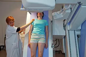 Examination Prints: Center for Radiology and Medical Imaging in Paris. X-ray examination