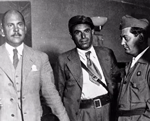World War Two Prints: (centre) JosÈ Buenaventura Durruti Dumange (14 July 1896 ñ 20 November 1936)