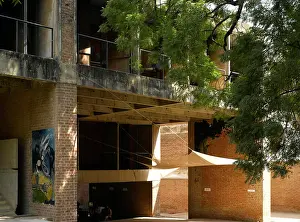 : cept university architecture school-exterior view