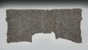 Mail Prints: Chain Mail, 1500s. Europe. Steel; average: 50.8 cm (20 in.); across top: 35.6 cm (14 in.)