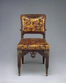 Designs Prints: Side chair 1879-82 Herter Brothers This is one of several side chairs known to survive from the dining room Christian
