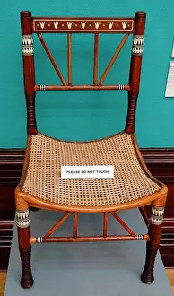 : Chair designed by William Holman Hunt (1827-1910)