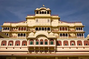 Imposing Prints: Chandra Mahal, also known as Moon Palace, City Palace, Jaipur, Rajasthan, India