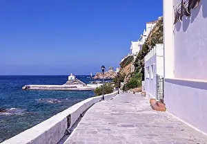 Aegean Prints: Chapel, Hora, Andros Island, Cyclades, Greece, Europe