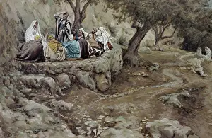 The Charge to Peter James Tissot (1836-1902 French)