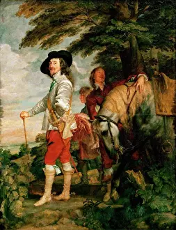 Hunt Prints: Charles I in the Hunting Field (Charles I)