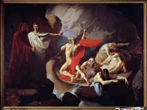 Dead Prints: Charon conveyed the souls of the dead across the Styx by Pomerantsev