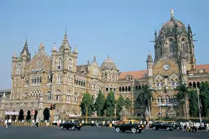 India Prints: Chhatrapati Shivaji Terminus Chattrapati Shivaji Terminus Victoria Railway Terminus railway station
