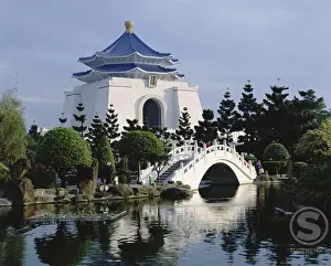 Monuments Prints: Chiang Kai-shek Memorial Hall Taipei Taiwan