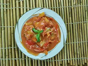 Breast Prints: Chicken kolhapuri Chicken kolhapuri - Indian mouth-watering chicken curry made in Kohlapuri style