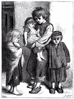 Poverty Prints: The Children of the Poor (Les Enfants Pauvres) - The Ragged Babes That Weep