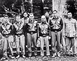 Midadult Men Prints: China: April 22, 1943 Major General Jimmy Doolittle