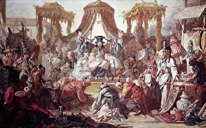 Culture Prints: The Chinese Curio: Audience of the Chinese Emperor Les Chinoiseries