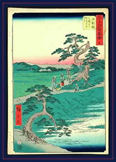 1855 Prints: Chiryu, Ando, Hiroshige, 1797-1858
