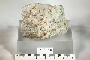 Mineral Prints: Chondrodite. minerals. Europe; Norway; Svalbard Islands; Spitsbergen; Norskon