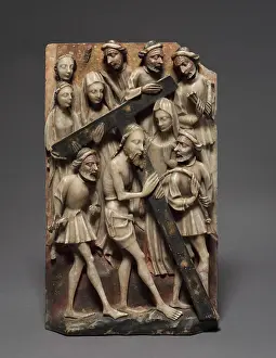 Panel Prints: Christ Carrying the Cross (Panel from an Altarpiece)
