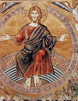 Byzantine Prints: Christ Enthroned Detail from the Last Judgement Byzantine Art 330 A.D.-1435