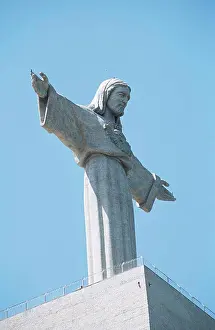 Union Prints: Christ the King Monument, Cristo Rei Monument, Almada, Lisbon, Portugal