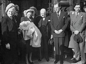 Daughter Prints: Christening of Arthur Nicholas Winston Soames