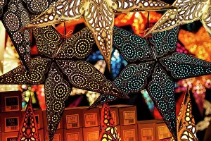 Dekoration Prints: Christmas market in Munich, Bavaria