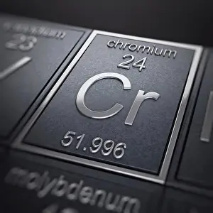 Metallic Prints: Chromium (Chemical Element)