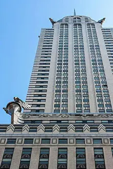 Urban Environment Prints: Chrysler building, skyscraper, historic