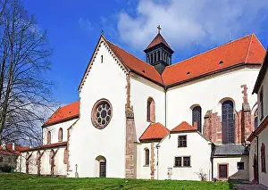Virgin Prints: Church of the Assumption of Our Lady in Cistercian monastery Porta Coeli in Predklasteri