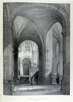 Located Prints: Church of St Pierre de Tonnerre; Drawing 1857