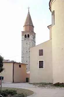 Adria Prints: Church in Umag, Istria, Croatia Church in Umag, Istria, Croatia