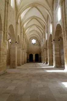 Nave Prints: The Cistercian abbey of Noirlac. France