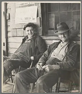 Citizens of Nethers in front of post office