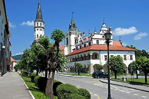 Geography Prints: City Hall, Levoca, Levoea, Slovakia, Europe