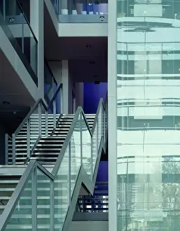 city university lift shaft and stair