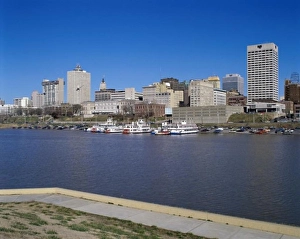 City on the waterfront, Memphis, Tennessee, USA