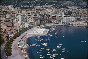 Out Door Prints: Cityscape and Harbor, Monaco, 1961