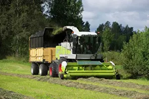 Farm Prints: Claas Jaguar 850 self propelled forage harvester