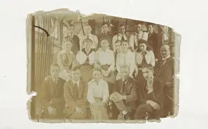 Class photo with left for Carel Willink