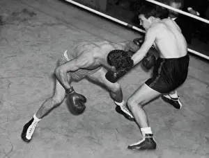 Indigenous Prints: Clem Sands - Boxer. June 6, 1951