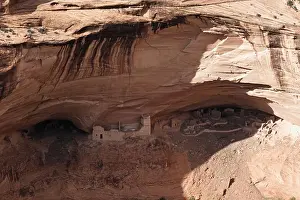 Calm Prints: Cliff dwellings at an archaeological site